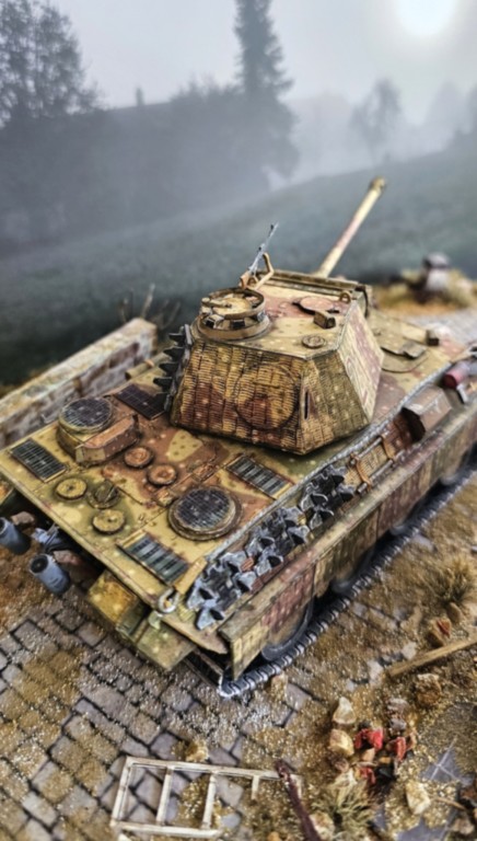 maquette en papier char Panther Ausf.G Panzer V