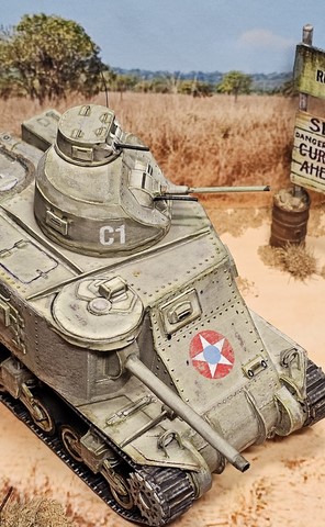 maquette en papier char M3 Lee